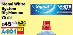 SİGNAL WHİTE SYSTEM DİŞ MACUNU SİGNAL WHİTE SYSTEM DİŞ MACUNU